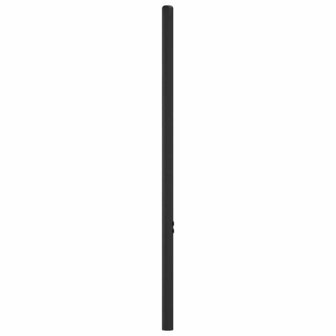 Hoofdbord metaal zwart 100 cm 4