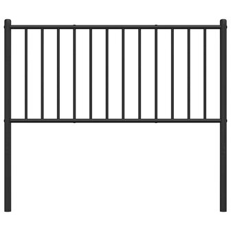 Hoofdbord metaal zwart 100 cm 6
