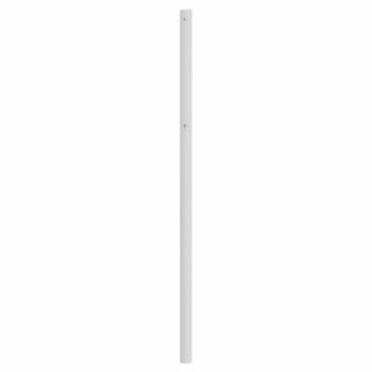 Hoofdbord 120 cm metaal wit 4