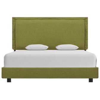 Bedframe zonder matras 135x190 cm groen 2