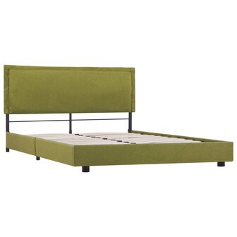 Bedframe zonder matras 135x190 cm groen 4