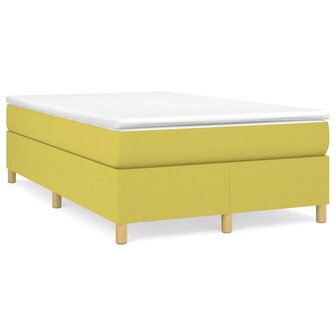 Bedframe zonder matras 120x200 cm stof groen 2