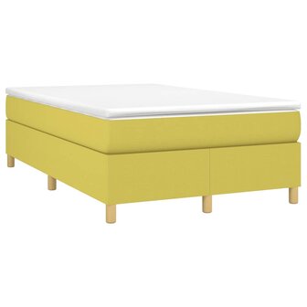 Bedframe zonder matras 120x200 cm stof groen 3