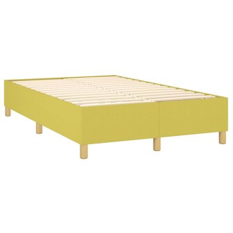 Bedframe zonder matras 120x200 cm stof groen 4