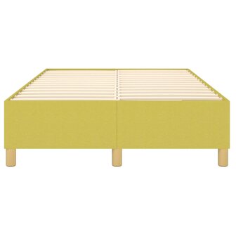 Bedframe zonder matras 120x200 cm stof groen 5