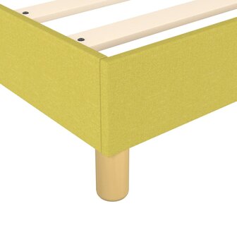 Bedframe zonder matras 120x200 cm stof groen 7