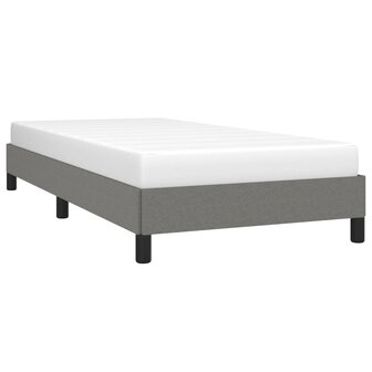Bedframe zonder matras 80x200 cm stof donkergrijs 3