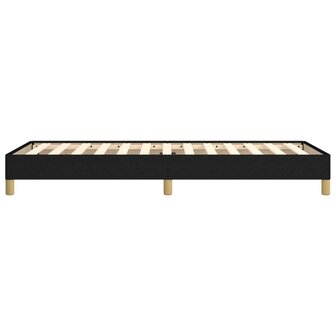 Bedframe zonder matras 90x200 cm stof zwart 6