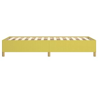 Bedframe zonder matras 100x200 cm stof groen 6