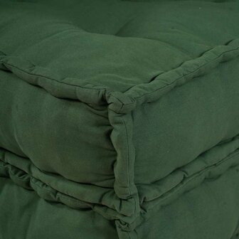 Poef modulair 70x70x54 stof groen 8