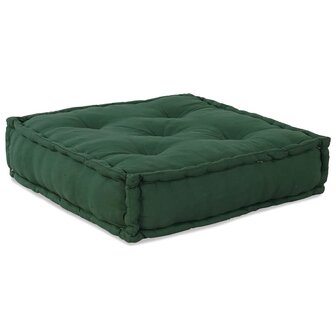 Poef modulair 70x70x54 stof groen 4