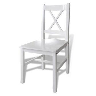 5-delige Eethoek wit   4