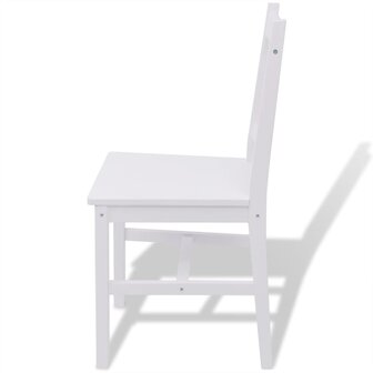 3-delige Eethoek wit 6