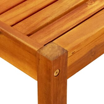 Tuintafel 85x57x29 cm massief acaciahout 4
