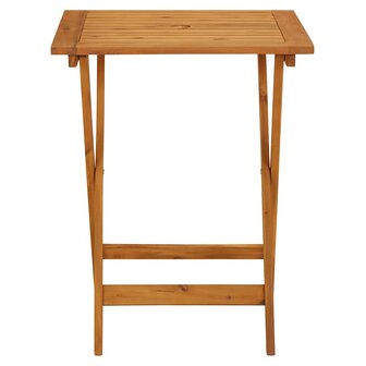 Tuintafel inklapbaar 60x60x75 cm massief acaciahout 5