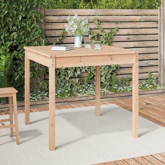 Tuintafel 82,5x82,5x76 cm massief grenenhout 1