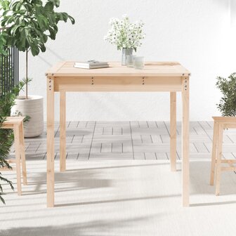 Tuintafel 82,5x82,5x76 cm massief grenenhout 3