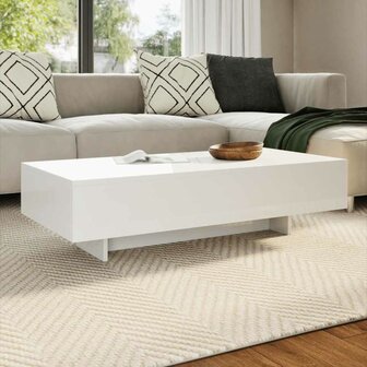 Salontafel hoogglans wit   1