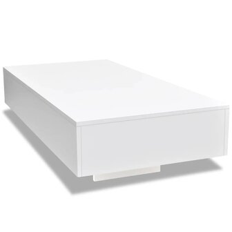 Salontafel hoogglans wit   2