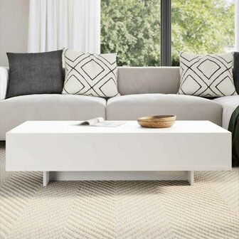 Salontafel hoogglans wit   3