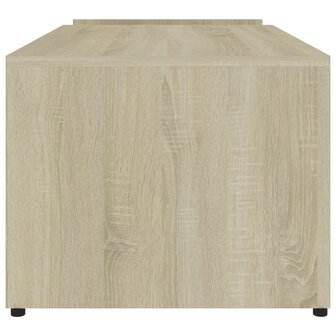 Salontafel 90x45x35 cm bewerkt hout sonoma eikenkleurig 5
