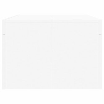 Salontafel 102x50x36 cm bewerkt hout wit 5