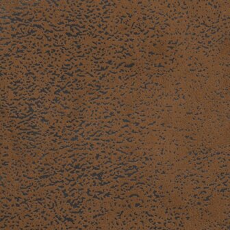 Fauteuil Chesterfield-stijl stof bruin 8