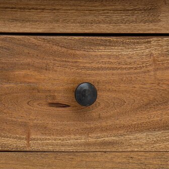 Dressoir 100x30x50 cm massief mahoniehout 7
