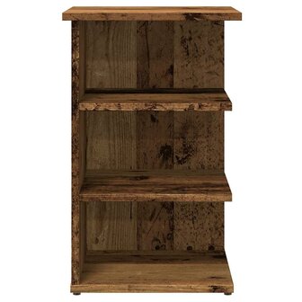 Dressoir 35x35x55 cm bewerkt hout oud houtkleurig 4