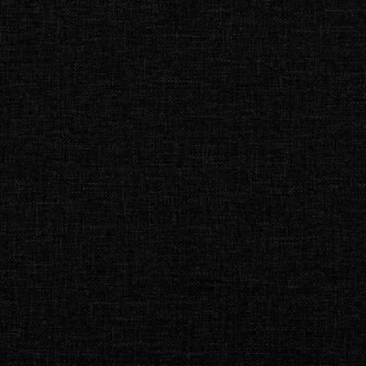 Voetenbank 77x55x31 cm stof zwart 7