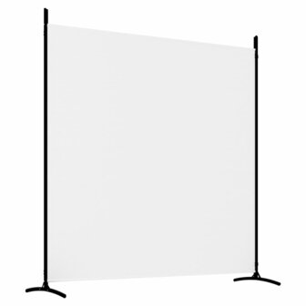  Kamerscherm met 3 panelen 525x180 cm stof wit 6