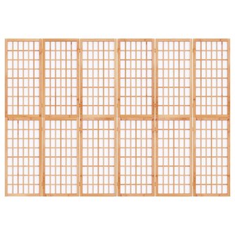 Kamerscherm inklapbaar 6 panelen Japanse stijl 240x170 cm 3