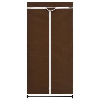 Kledingkasten 2 st 75x50x160 cm bruin 5