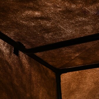 Kledingkasten 2 st 75x50x160 cm bruin 8