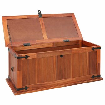 Opbergkist 90x45x40 cm massief acaciahout 6