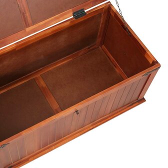 Opbergkist 90x45x40 cm massief acaciahout 7