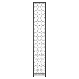 Wijnrek voor 57 flessen 34x18x200 cm smeedijzer zwart 3