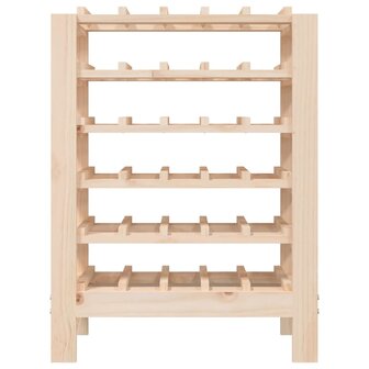 Wijnrek 61,5x30x82 cm massief grenenhout 5