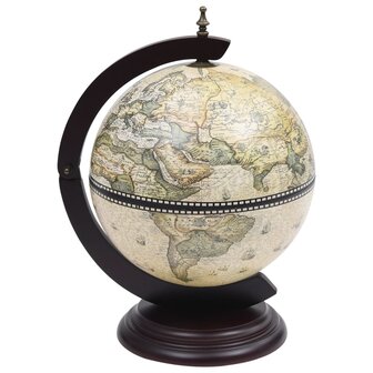 Globebar tafelmodel eucalyptushout groen 2
