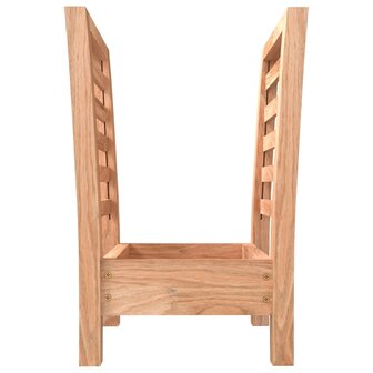 Tijdschriftenrek 40x26,5x38,5 cm massief walnotenhout 4