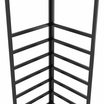 Prieel met LED-lichtslinger 4x3x2,7 m wit 7
