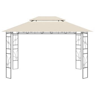 Prieel 160 g/m&sup2; 4x3x2,7 m cr&egrave;mekleurig 2