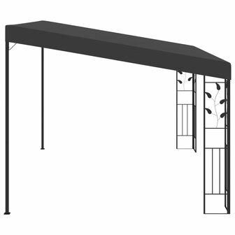 Wandprieel 4x3x2,5 m antraciet 4
