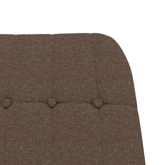 Schommelstoel stof taupe 6