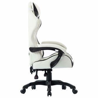 Racestoel kunstleer zwart 3