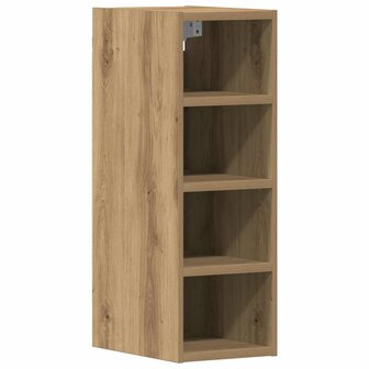 Hangkast 20x29,5x60 cm bewerkt hout artisanaal eikenkleur 2