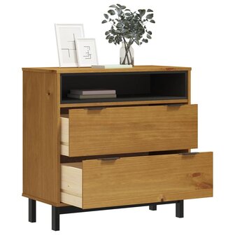 Ladekast FLAM 80x40x80 cm massief grenenhout 3