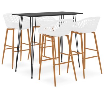 5-delige Barset zwart en wit 1