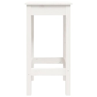 3-delige Barset massief grenenhout wit 9