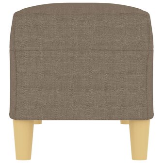 Bankje 100x35x41 cm stof taupe 4